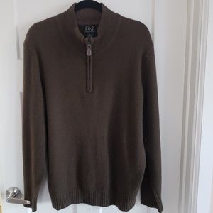 Jos. A. Bank Brown Wool Sweater